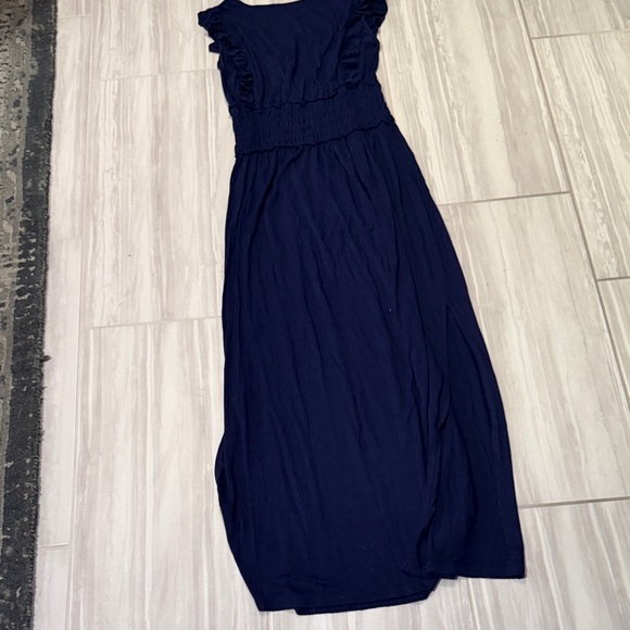 Classic Navy Maxi Dress - Navy - Picture 3 of 3